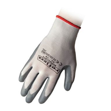 GUANTI IN NITRILE N12 BIANCHI / GRIGI
