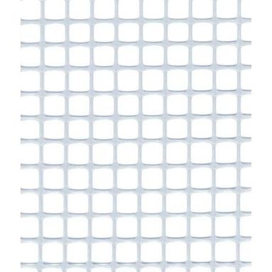 RETE QUADRA BIANCA H100CM 5M IN PLASTICA