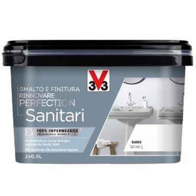 SMALTO RINNOVARE SANITARI 500ML + FINITURA 500ML