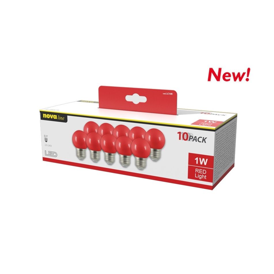 multipack-lampada-sfera-led-1w-e27-rosse-10pz