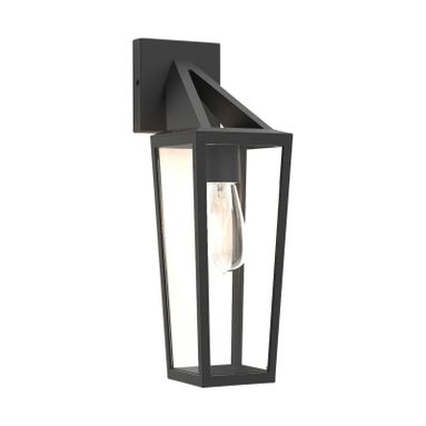 APPLIQUE PINE E27 12X19XH40CM ALLUMINIO NERO IP44