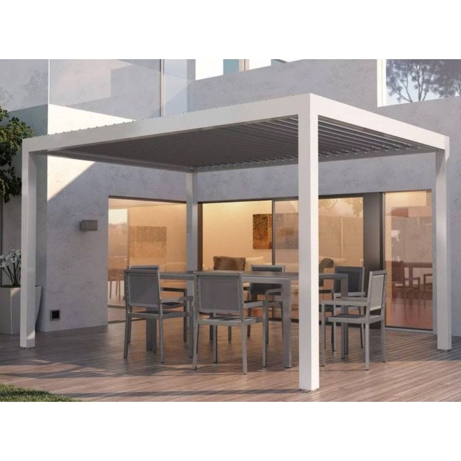 pergola-bioclimatica-300x400xh230cm-bianca