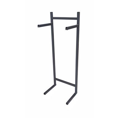 SUPPORTO PORTA SEDIE  22X32XH93CM IN METALLO GRIGI
