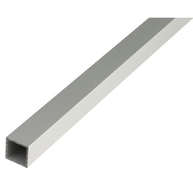 PROFILO QUADRO 15X15X2000MM ALLUMINIO ANODIZZATO