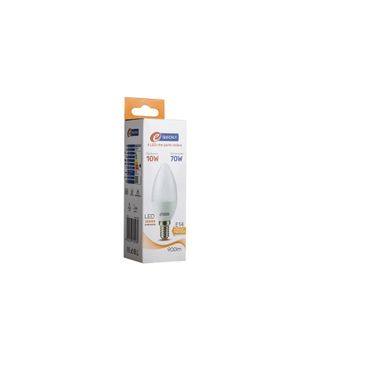 LAMPADA LED CANDELA C37 E14 10W 3000K 900LM