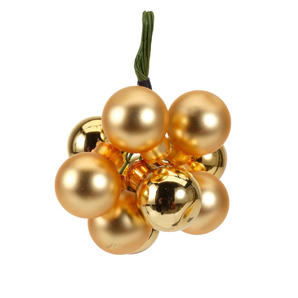 minisfere-2cm-rosse-slash-oro-a-grappolo-in-vetro