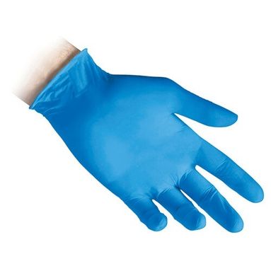 GUANTI MONOUSO N80B NITRILE 100 PZ. AZZURRI