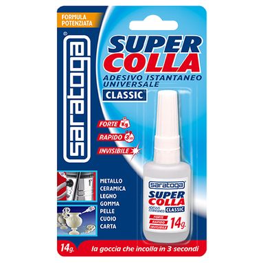 ADESIVO ISTANTANEO SUPERCOLLA CLASSIC 14GR