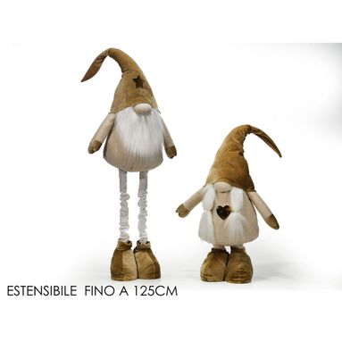 GNOMO ESTENDIBILE 125CM ORO