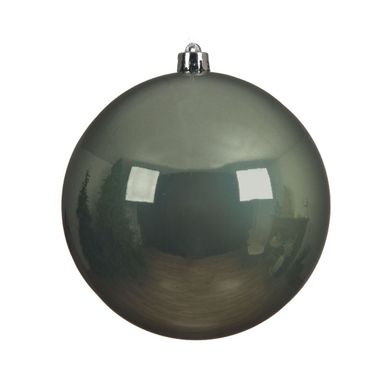 SFERA NATALIZIA VERDE 14CM.