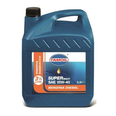 OLIO MOTORE TAMOIL SUPERMULTI 15W-40 3,5L B-D