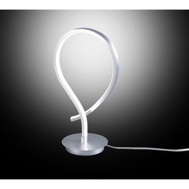 LAMPADA LED DA TAVOLO KILEY 12W H32CM SILVER