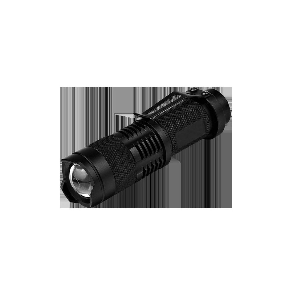 torcia-1-led-xpe-140lm-nera-con-clip