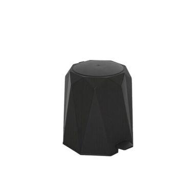 PATTUMIERA DIAMOND 6L 24XH26CM NERA A PEDALE