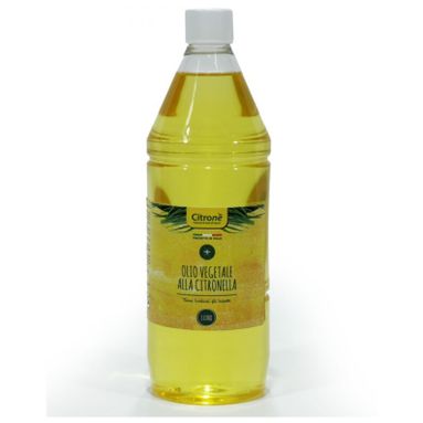 OLIO VEGETALE 1000ML ALLA CITRONELLA.