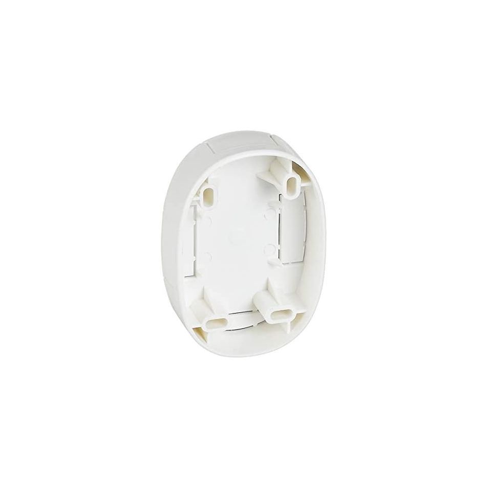 base-oval-bianca-1-modulo-per-canaletta