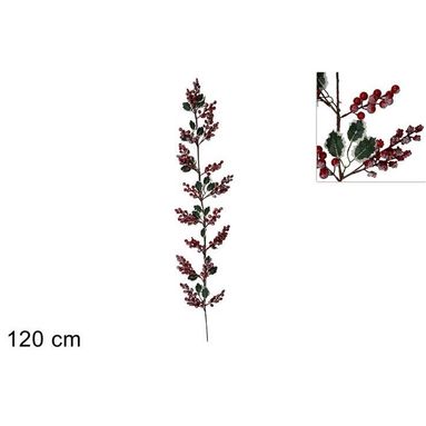 GHIRLANDA BACCHE INNEVATE 120CM