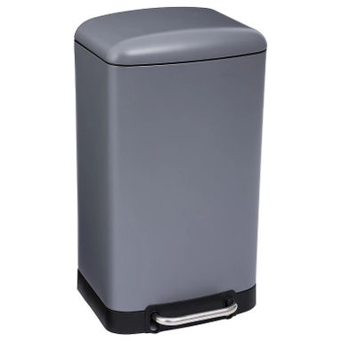 PATTUMIERA ARIANE A PEDALE 30L GRIGIA 34X32XH61CM