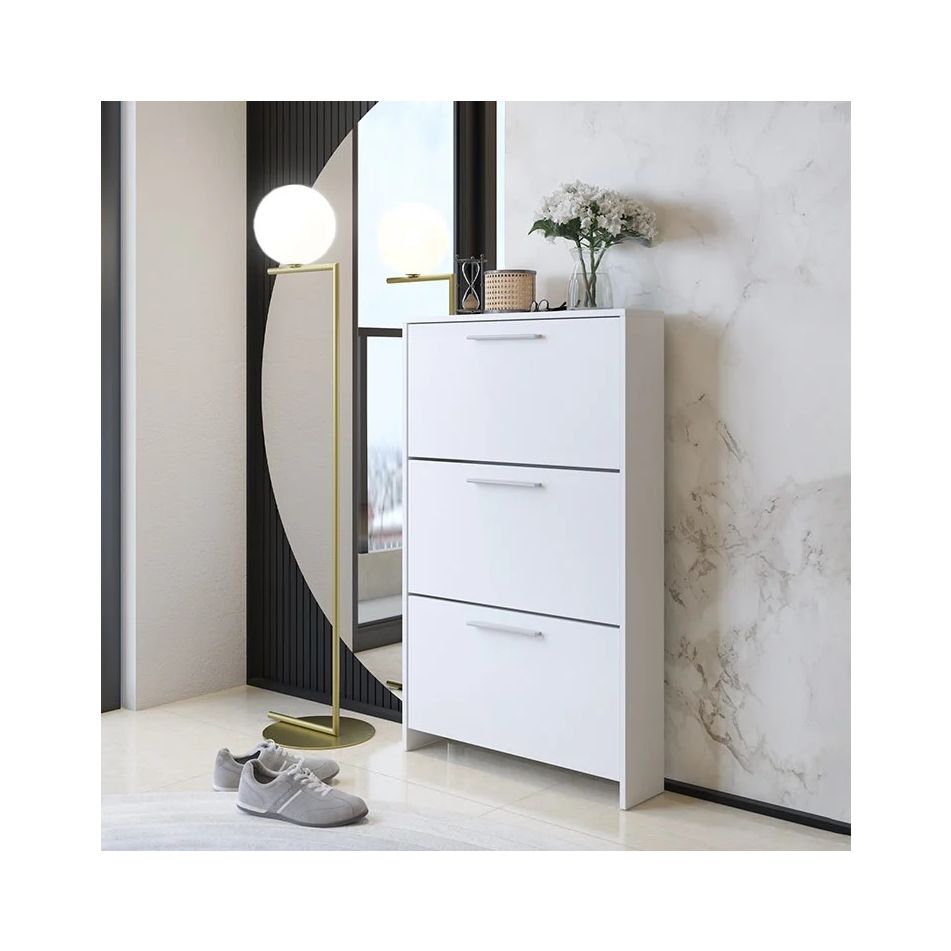 scarpiera-anja-3-ribalte-69x28xh116cm-bianca