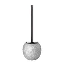 GLITTER PORTA SCOPINO CERAMICA ARGENTO SATIN C/MAN