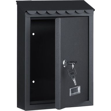 CASSETTA POSTALE GRIGIA SCURA 21,5X7,5XH31CM