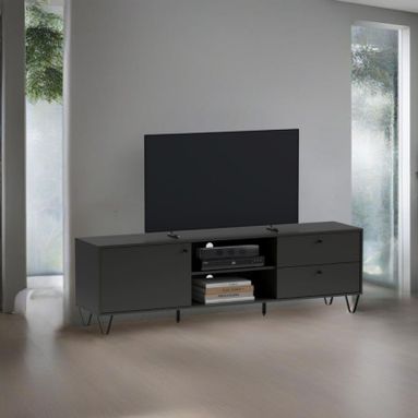 PORTA TV ALDO 182X40XH54CM ANTRACITE.