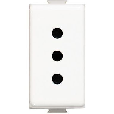 PRESA 10A MATIX BIANCA