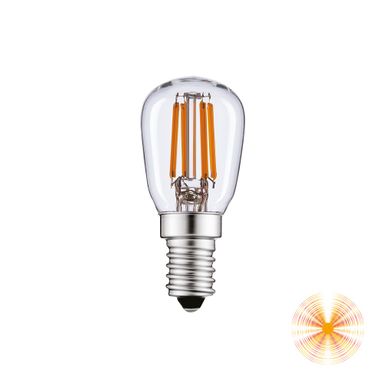 LAMPADINA TRASPARENTE E14 3W 3000K 330LM 360°.