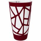 vaso-mosaic-curve-d-dot-32xh55cm-borgogna-slash-bianco