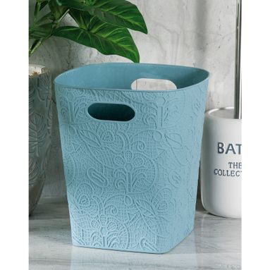 CESTINO TULLY 21,5X21,5XH25,5CM IN PLASTICA