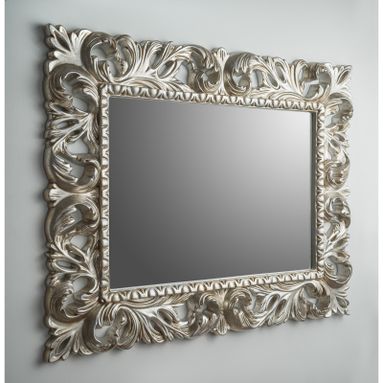 SPECCHIERA ALLEGRA COLORE ARGENTO CM180,5X4,5X75H