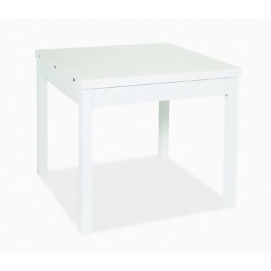 TAVOLO QUADRATO RIBALTABILE 90/180X90XH76CM BIANCO