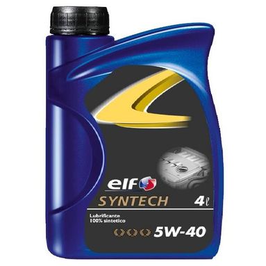 OLIO MOTORE ELF SYNTECH 5W-40 4L