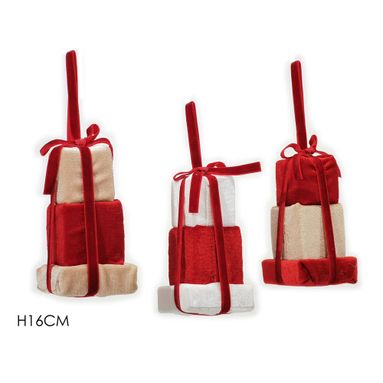 APPENDINO ROSSO PACCHI REGOLO H16CM IN 3 MODELLI.