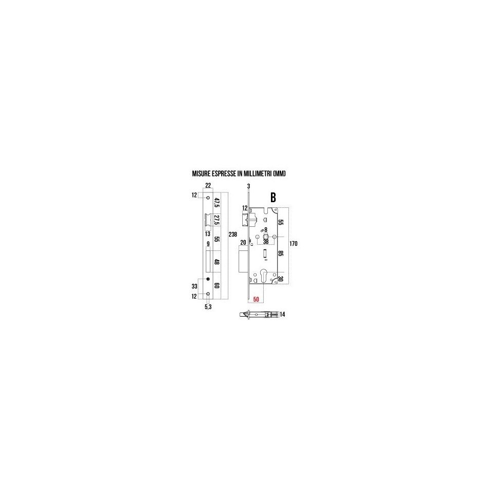 serratura-foro-yale-bq-ent-dot-50-ottonato