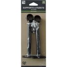 set-2-supporti-parete-basico-23cm-nero-argento