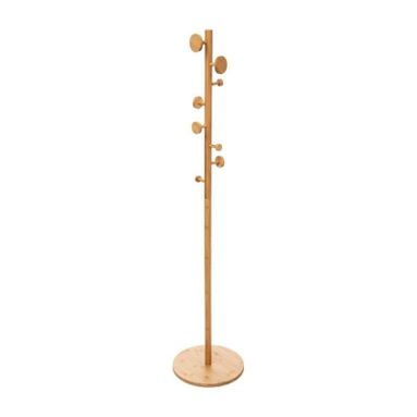 APPENDIABITI A PIANTANA 8 POSTI D.38XH175CM IN BAM