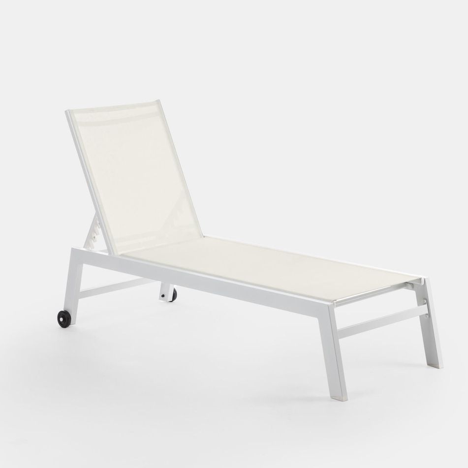 lettino-summer-210x65xh43cm-ecru-slash-bianco-alluminio