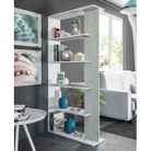 libreria-alida-90x25xh180cm-5-ripiani-bianca-artik