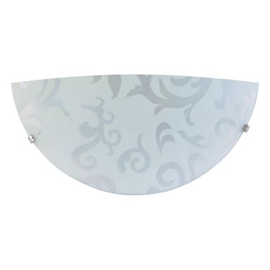 APPLIQUE MELISSA E27 30X10XH15CM IN VETRO ALABASTR