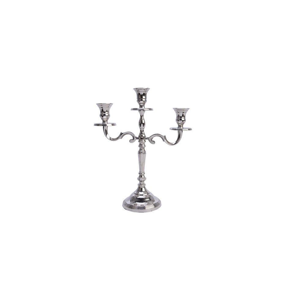 candelabro-in-alluminio-smaltato-lucido-silver-h30