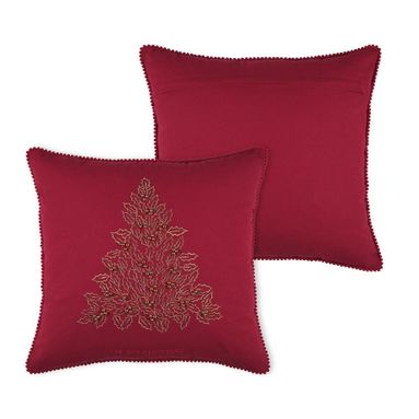 CUSCINO NATALIZIO HAROLD 45X45CM ROSSO