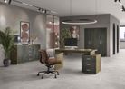 scrivania-3-cassetti-154x55xh76cm-struttura-noce-stelvio-frontali-cassetti-ossido-nero