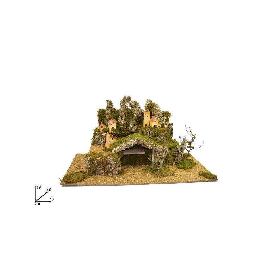 paesaggio-vuoto-78x38x39cm-con-case-slash-capanna