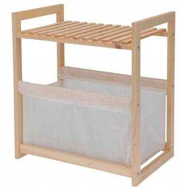 SCAFFALE CONTENITORE 33X22XH39CM IN LEGNO.