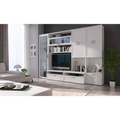 PARETE ATTREZZATA MILLENNIUM 300X50XH214CM LARICE
