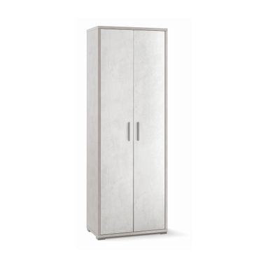 MOBILE 2 ANTE 71X41XH199CM STRUTTURA OSSIDO BIANCO FRONTALE OSSIDO BIANCO
