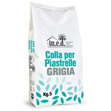 COLLA PER PIASTRELLE 5KG GRIGIA