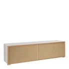 mobile-4-cassetti-kit-179x47xh50cm-struttura-ossido-bianco-frontale-ossido-nero