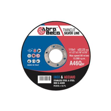 DISCO TAGLIO TWINCUT 115X1MM INOX/ACCIAIO